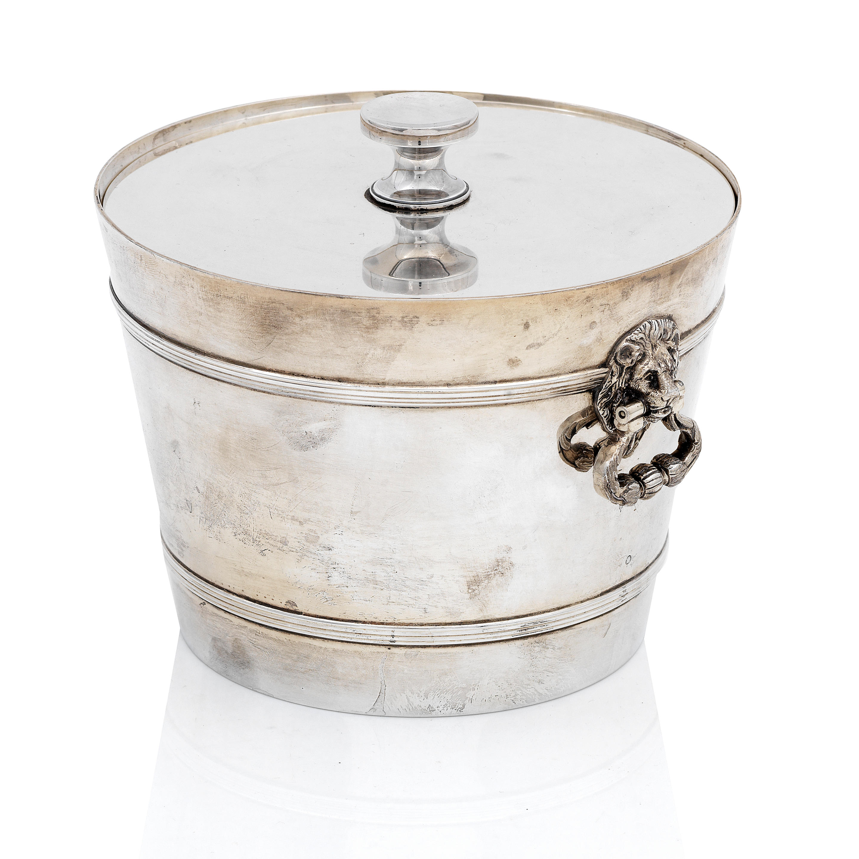 Bonhams : A silver ice bucket by Asprey & Co., London, 1967