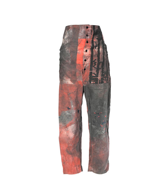 Bonhams : Sue Clowes for The Foundry A pair of printed trousers, circa ...
