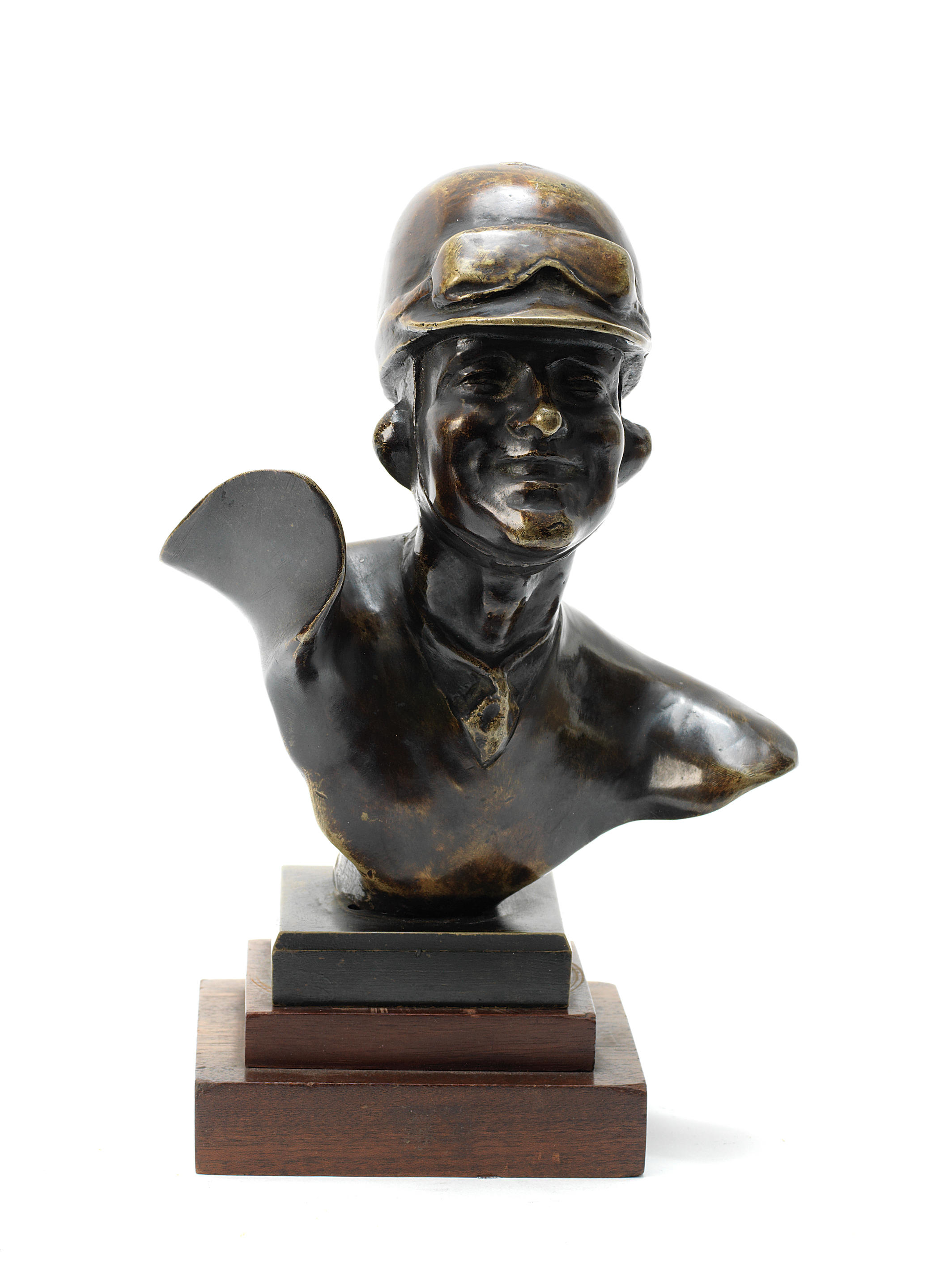 Bonhams Cars : Robert Mermet (French 1896-1988), a bronze bust of a ...