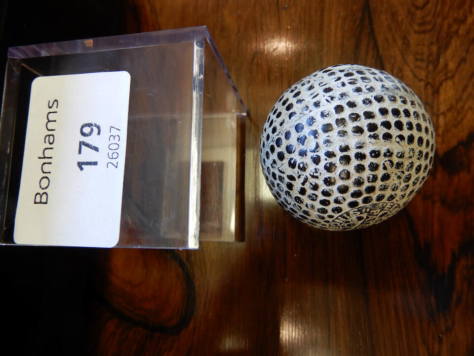 Bonhams THE IMPROVED GOLF BALL COMPANY A 'ELASTINE SINGER PATENT