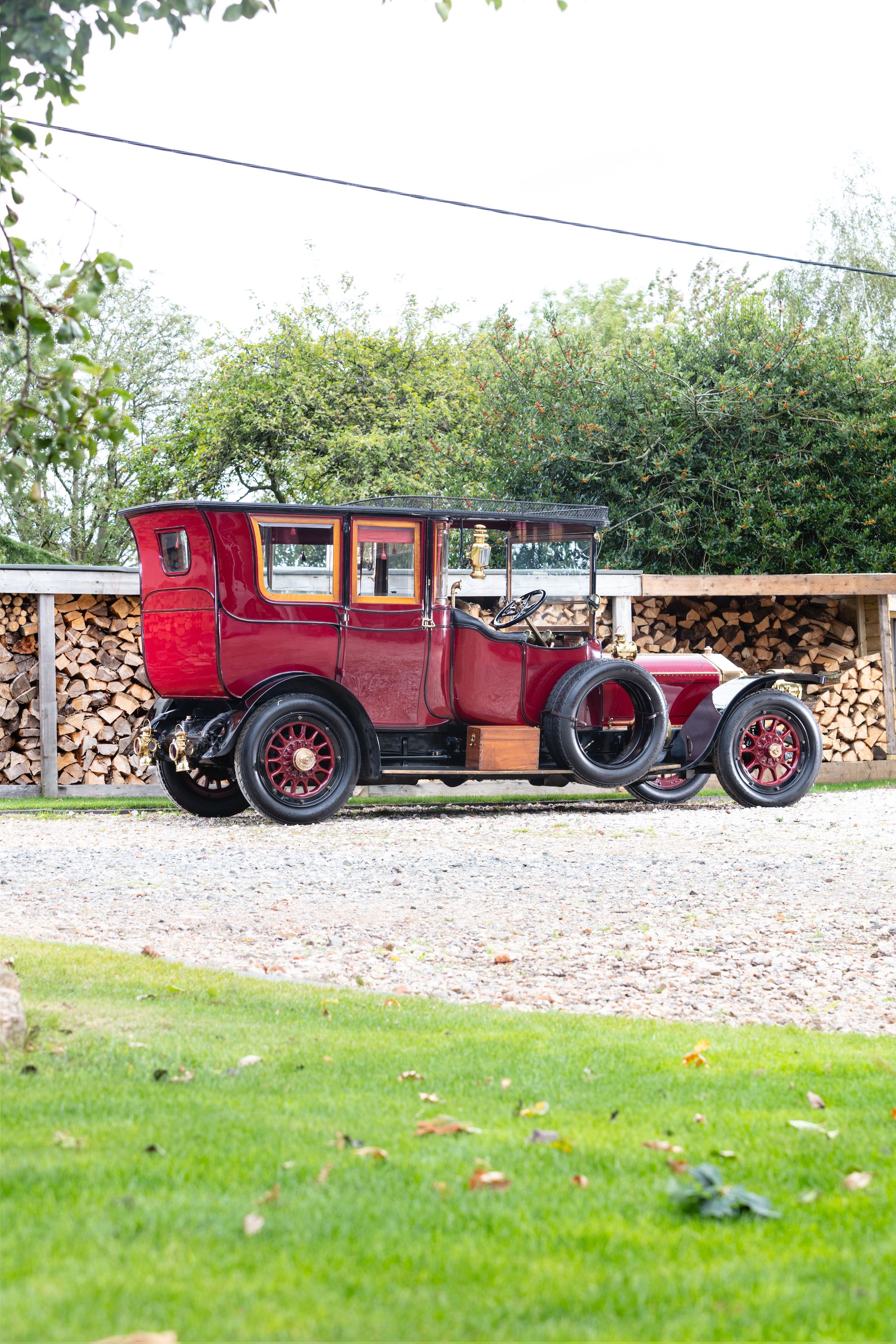 1908 ROLLS-ROYCE 40/50 in Round Frame – T A Interiors