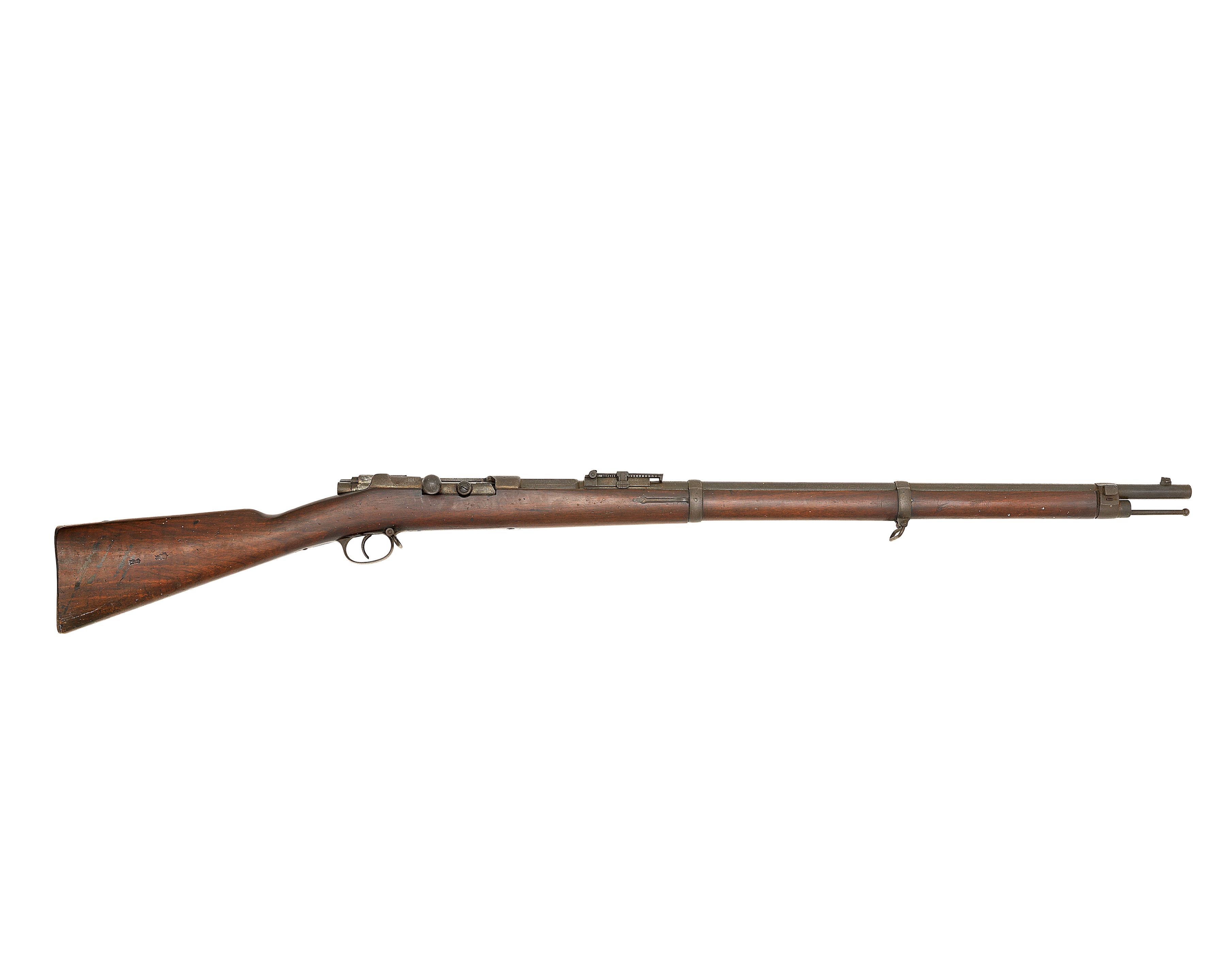 Bonhams : A German Mauser 11.15x60(R)MM Centre-Fire 1871/84 Model Bolt ...