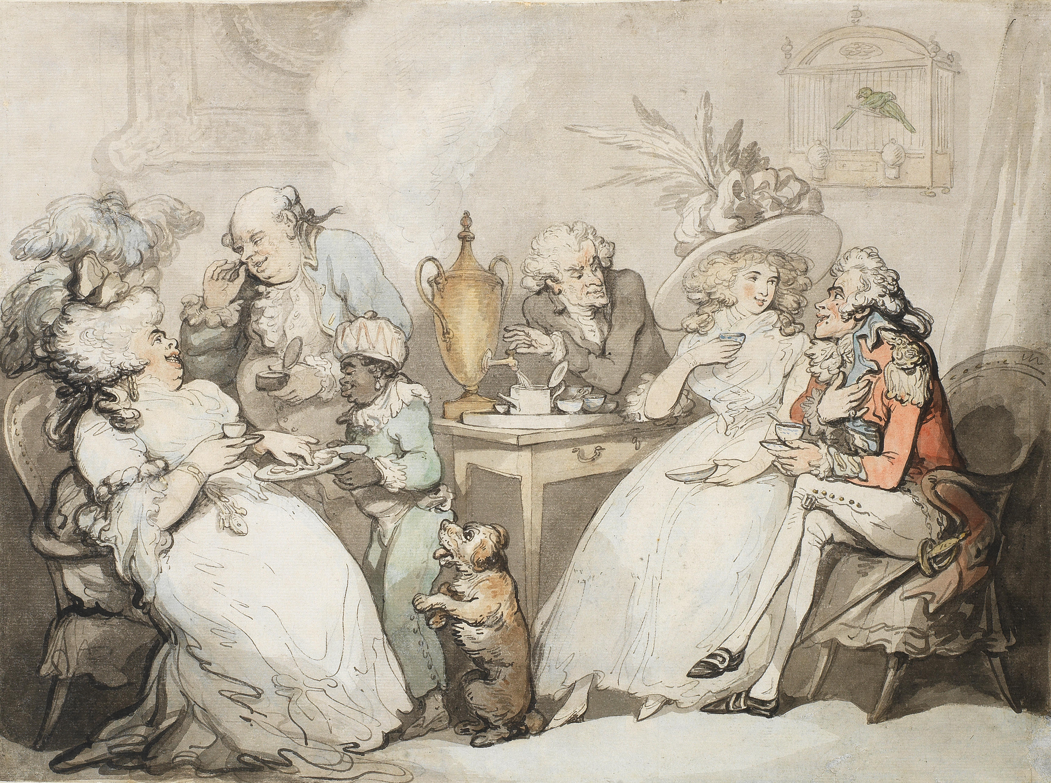 Thomas rowlandson все картины