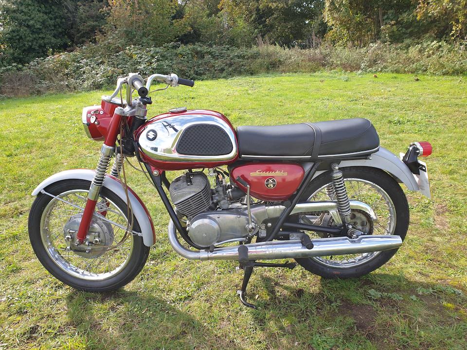 Bonhams : 1966 Suzuki 247cc T20 X6 Hustler Frame no. 23323 Engine no. 23370