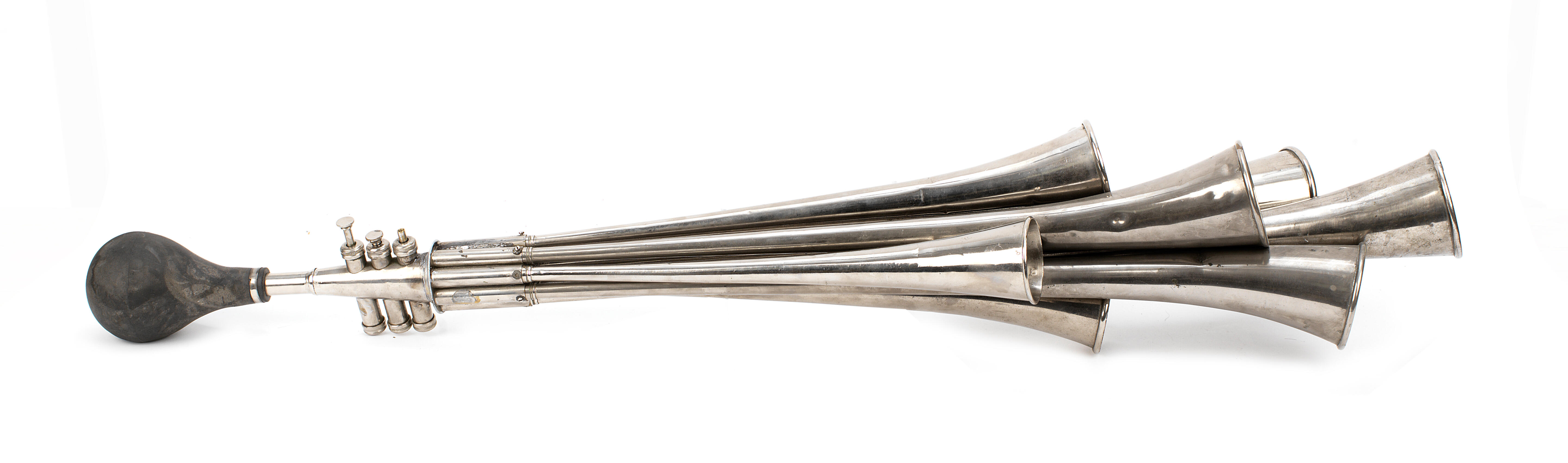 Bonhams Cars A veteran eighttrumpet bulb horn, French, circa 1910,