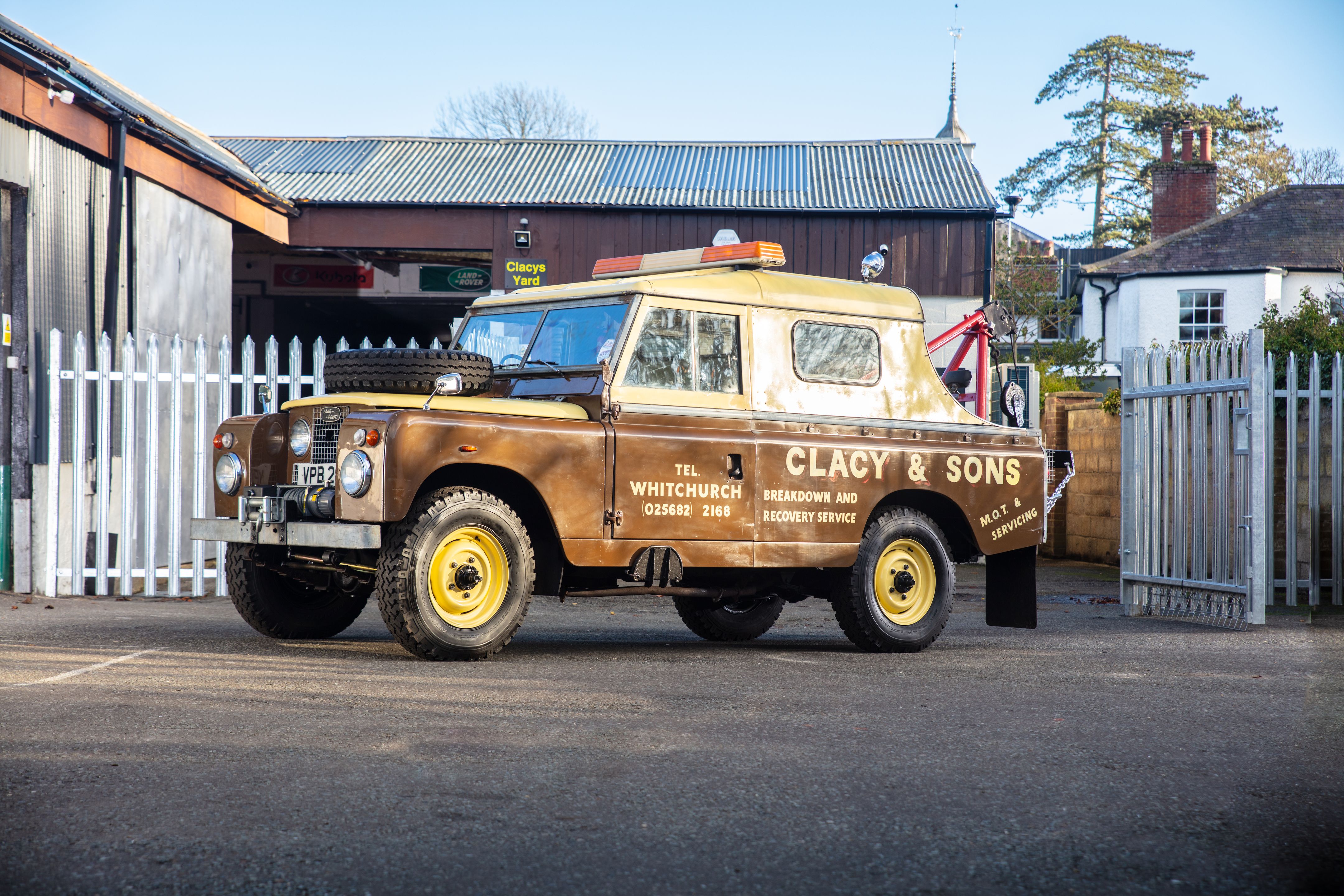 1968 Land Rover Series IIA 4x4 Recovery Truck - auctions & price archive