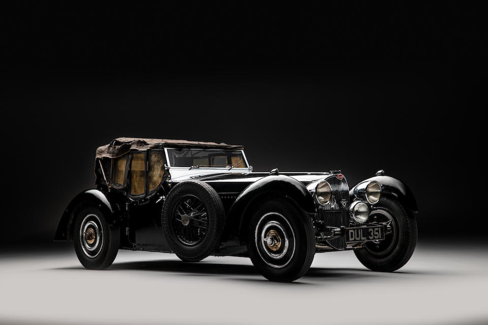 Offered from preservation within a single ownership for the past 51 years - The ex-Sir Robert Ropner/Rodney 'Connaught' Clarke/Bill Turnbull,1937 Bugatti Type 57 Surbaisse 3.3-Litre Four-Seat Sports Grand Routier 'Dulcie'  Chassis no. 57503 Engine no. 16S