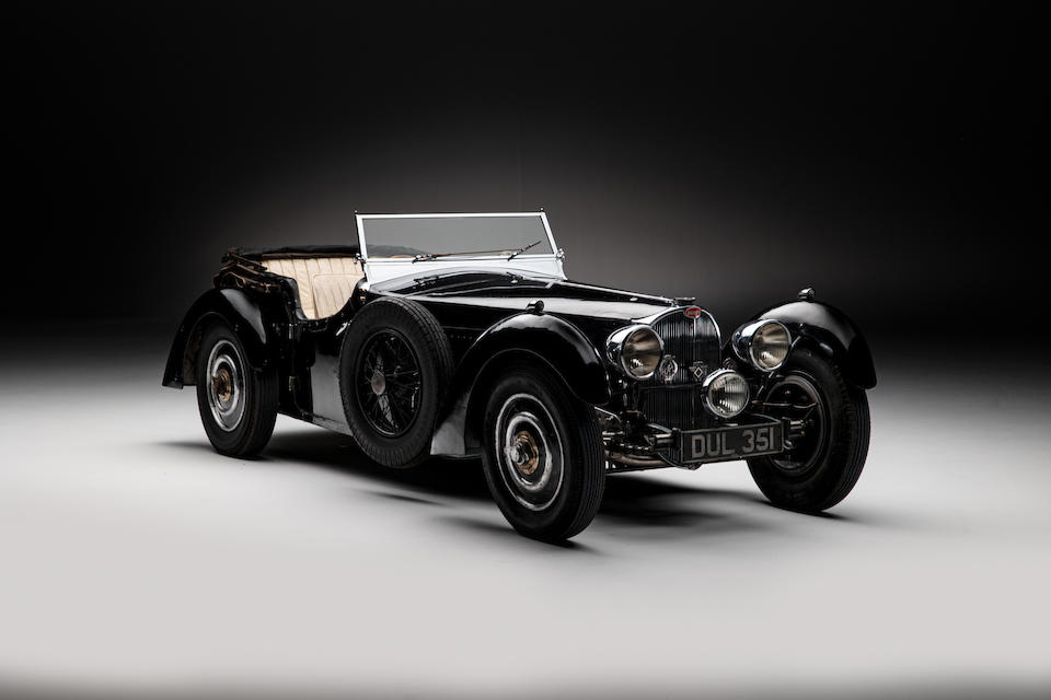 Offered from preservation within a single ownership for the past 51 years - The ex-Sir Robert Ropner/Rodney 'Connaught' Clarke/Bill Turnbull,1937 Bugatti Type 57 Surbaisse 3.3-Litre Four-Seat Sports Grand Routier 'Dulcie'  Chassis no. 57503 Engine no. 16S