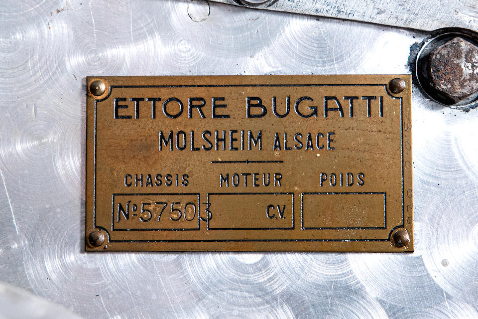 Offered from preservation within a single ownership for the past 51 years - The ex-Sir Robert Ropner/Rodney 'Connaught' Clarke/Bill Turnbull,1937 Bugatti Type 57 Surbaisse 3.3-Litre Four-Seat Sports Grand Routier 'Dulcie'  Chassis no. 57503 Engine no. 16S