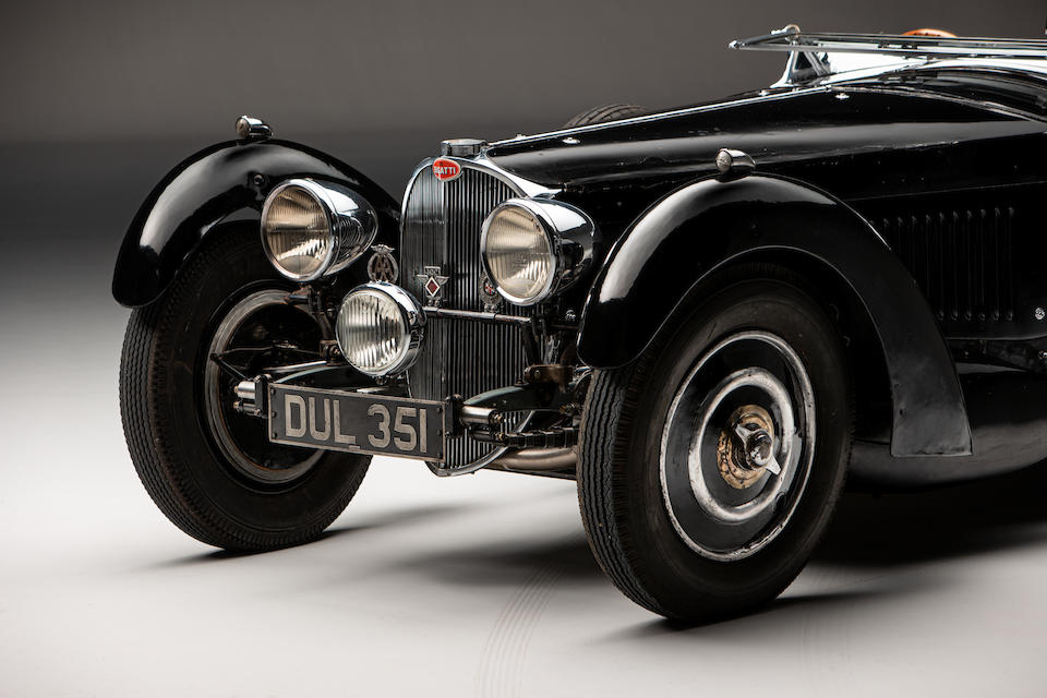Offered from preservation within a single ownership for the past 51 years - The ex-Sir Robert Ropner/Rodney 'Connaught' Clarke/Bill Turnbull,1937 Bugatti Type 57 Surbaisse 3.3-Litre Four-Seat Sports Grand Routier 'Dulcie'  Chassis no. 57503 Engine no. 16S