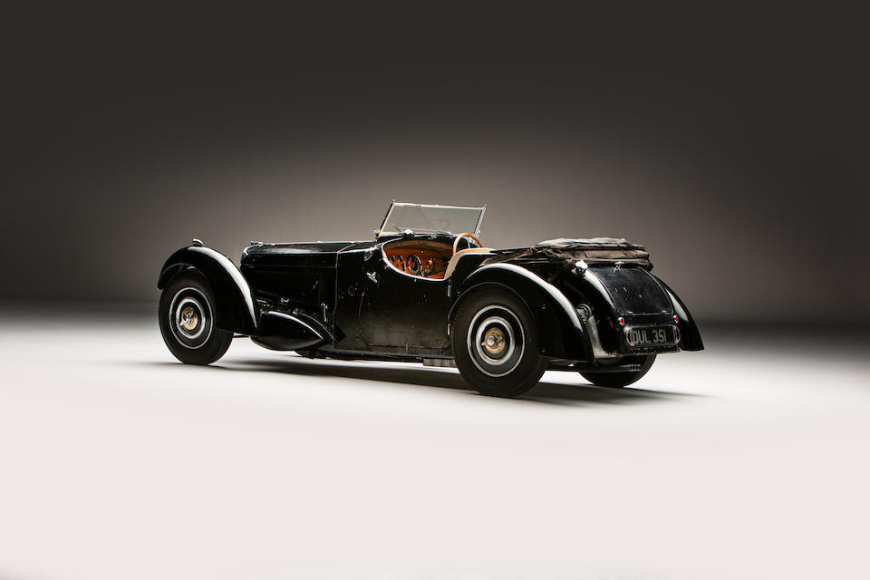 Offered from preservation within a single ownership for the past 51 years - The ex-Sir Robert Ropner/Rodney 'Connaught' Clarke/Bill Turnbull,1937 Bugatti Type 57 Surbaisse 3.3-Litre Four-Seat Sports Grand Routier 'Dulcie'  Chassis no. 57503 Engine no. 16S