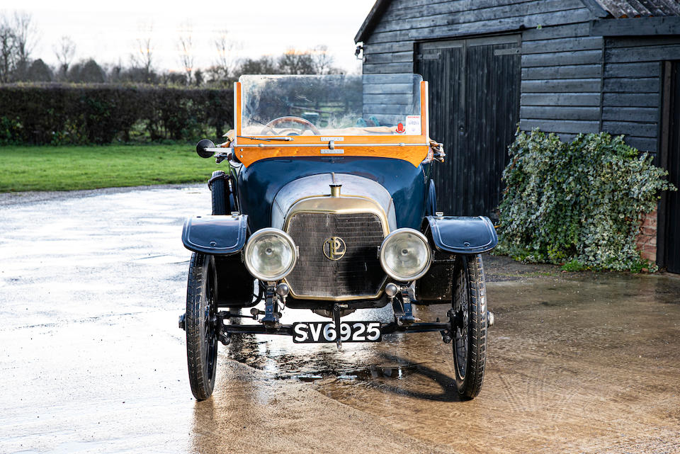 The Ex-Bill Turnbull,1913 Panhard et Levassor 2.2-Litre 12hp X19  Chassis no. 35738 Engine no. 35738
