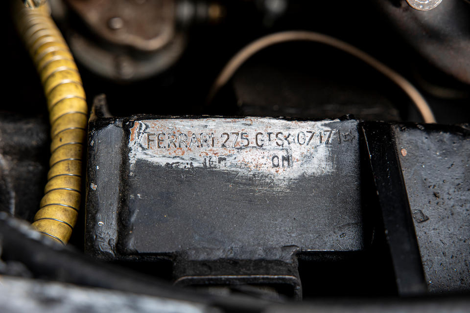 Ferrari Classiche certified,1965 Ferrari 275 GTS Convertible  Chassis no. 7171 Engine no. 07741