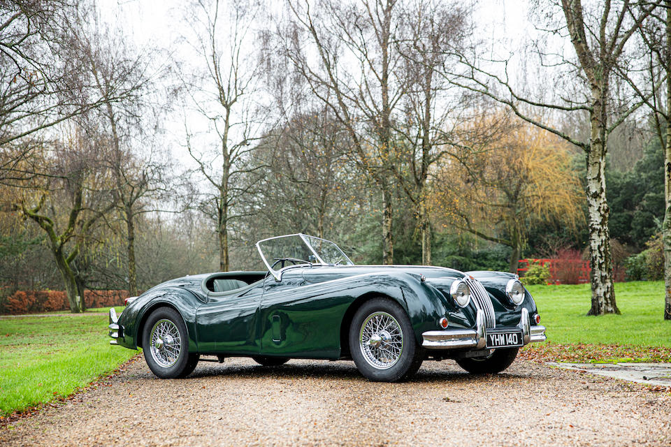 1955 Jaguar XK140 3.8-Litre Roadster  Chassis no. 800021DN