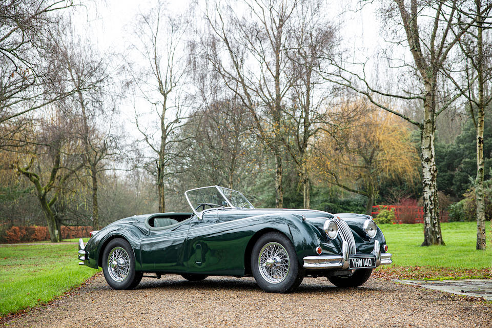 1955 Jaguar XK140 3.8-Litre Roadster  Chassis no. 800021DN