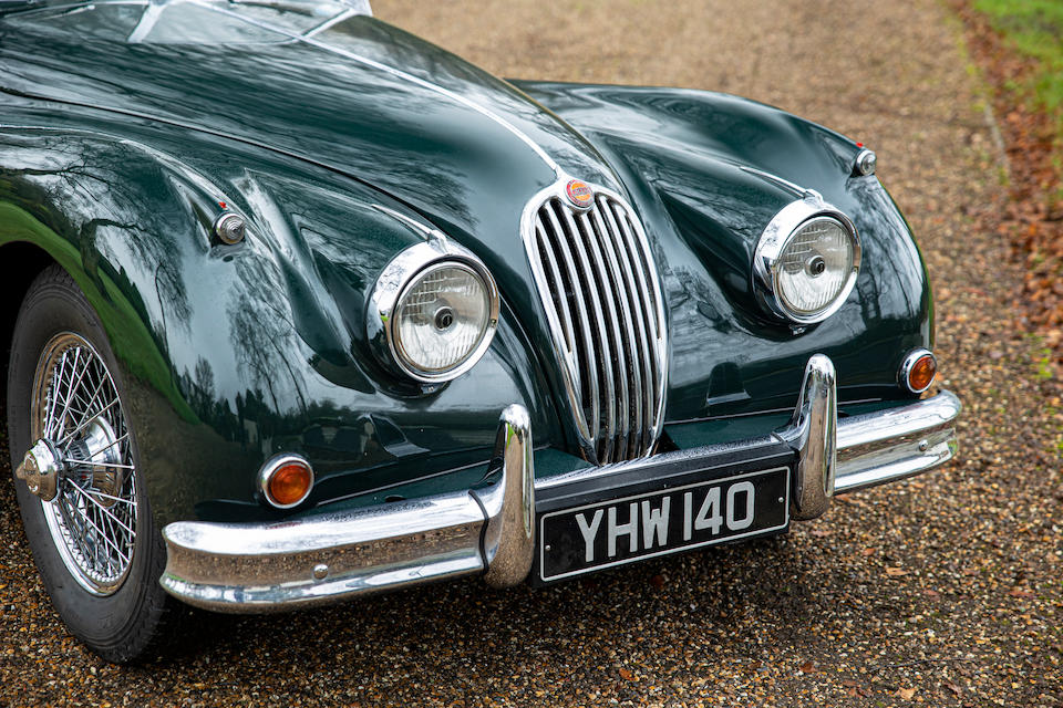 1955 Jaguar XK140 3.8-Litre Roadster  Chassis no. 800021DN