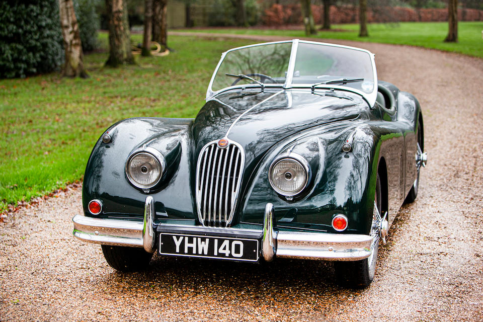 1955 Jaguar XK140 3.8-Litre Roadster  Chassis no. 800021DN