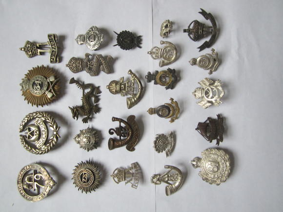 Bonhams : Indian Army Other Ranks' Cap Badges