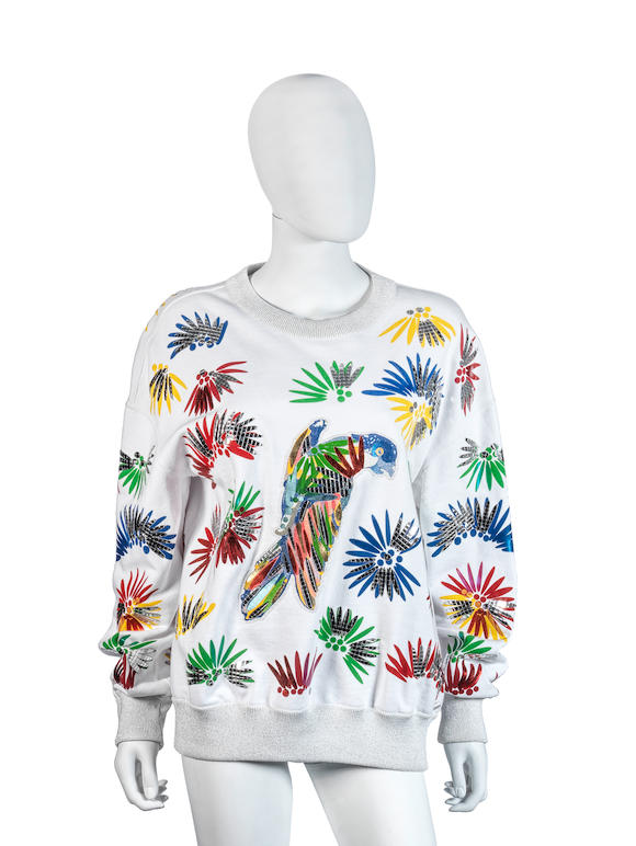 Bonhams : Parrot Cotton Pullover, Chanel, Cruise 2017 Cuba Collection ...