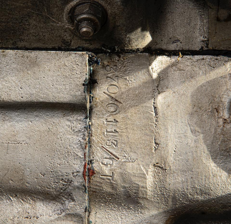 By order of the executors of the late David J Picking,1960 Aston Martin DB4GT Coup&#233;  Chassis no. DB4GT/0113/R Engine no. 370/113/GT