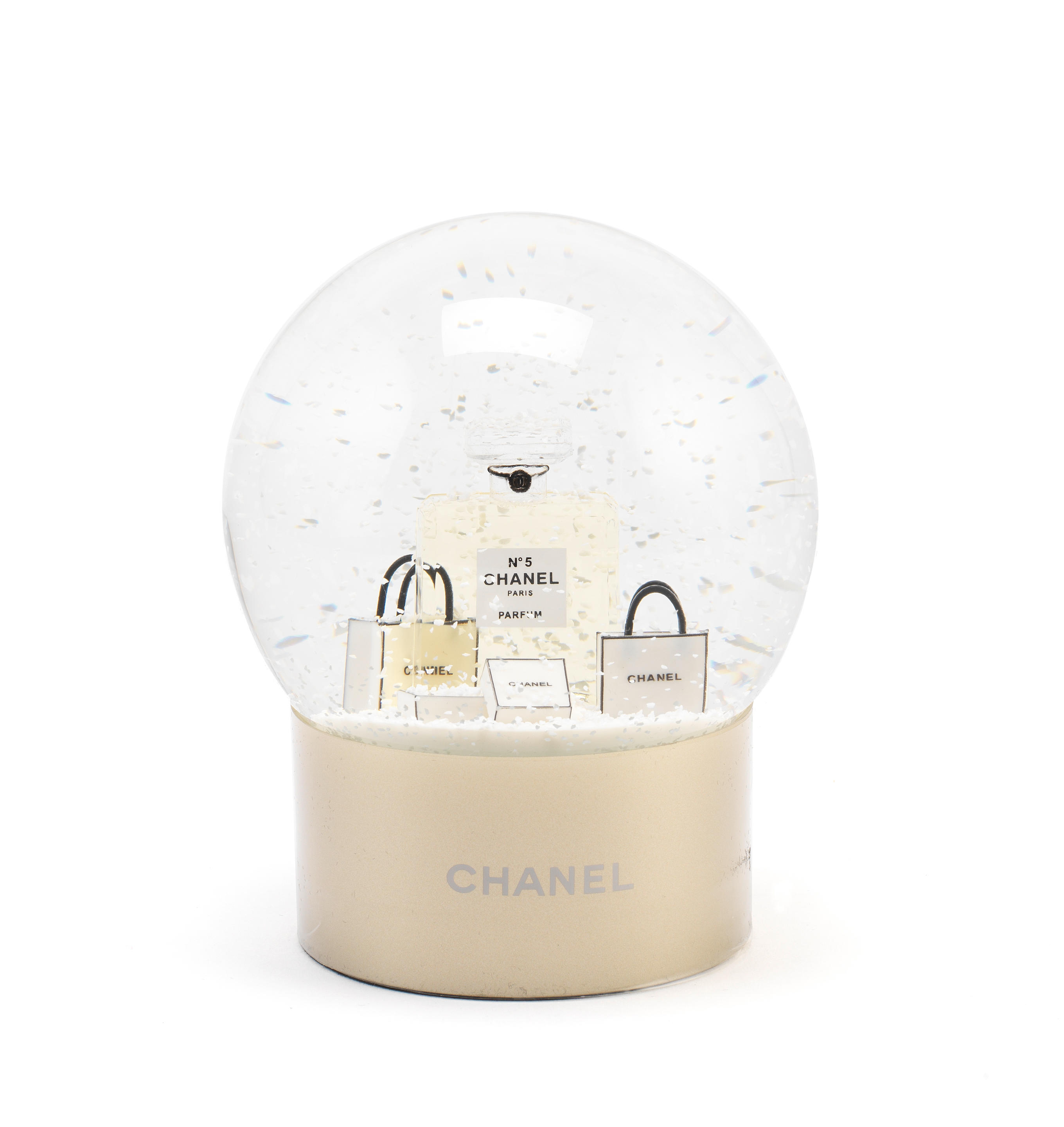 Chanel No 5 Snow Globe, Chanel, VIP gift, (Includes box) - Bonhams