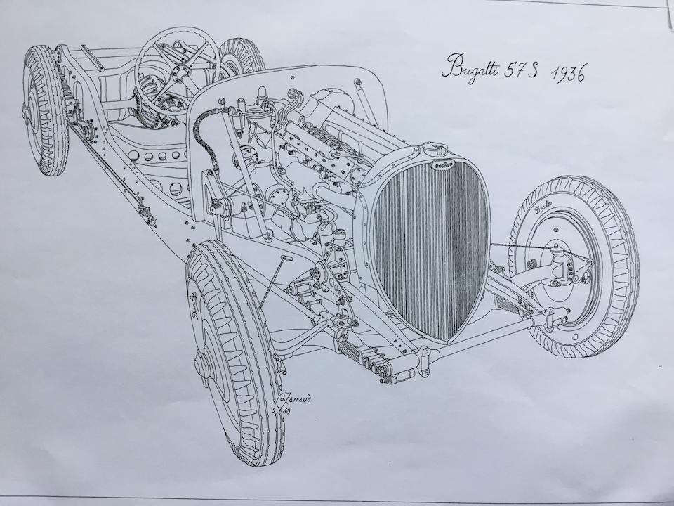 Offered from preservation within a single ownership for the past 51 years - The ex-Sir Robert Ropner/Rodney 'Connaught' Clarke/Bill Turnbull,1937 Bugatti Type 57 Surbaisse 3.3-Litre Four-Seat Sports Grand Routier 'Dulcie'  Chassis no. 57503 Engine no. 16S