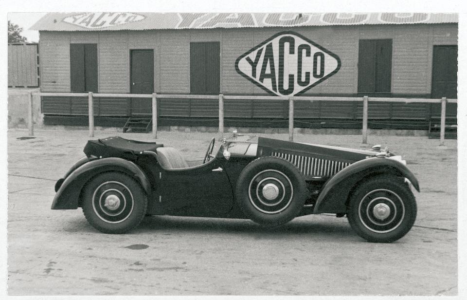 Offered from preservation within a single ownership for the past 51 years - The ex-Sir Robert Ropner/Rodney 'Connaught' Clarke/Bill Turnbull,1937 Bugatti Type 57 Surbaisse 3.3-Litre Four-Seat Sports Grand Routier 'Dulcie'  Chassis no. 57503 Engine no. 16S