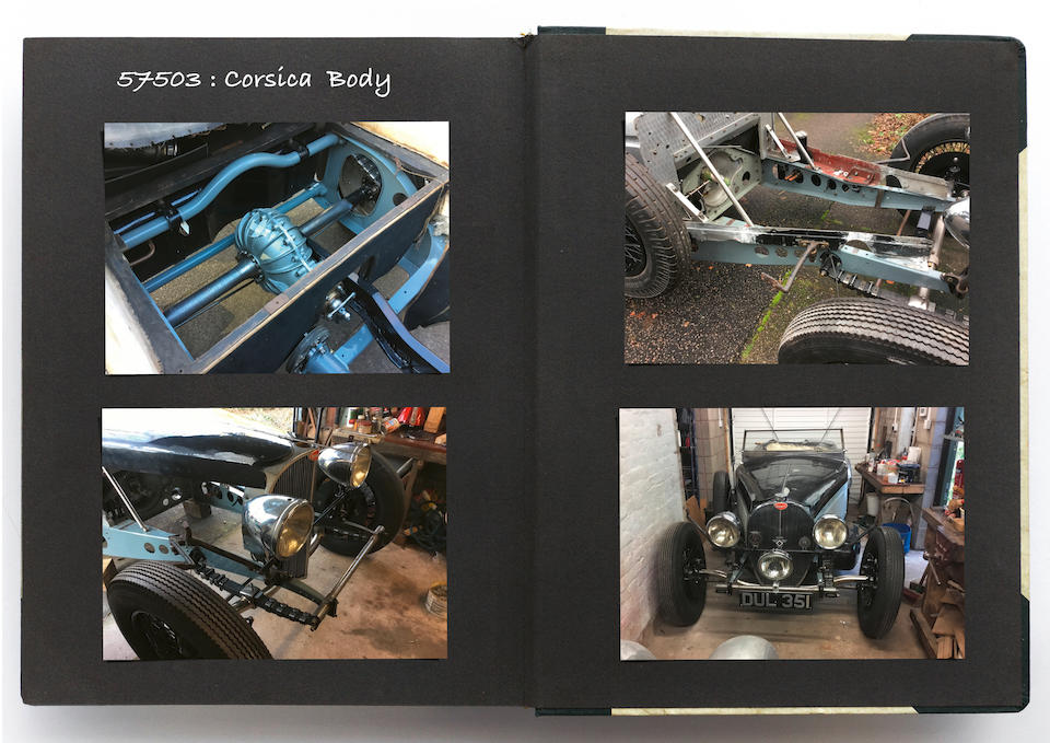 Offered from preservation within a single ownership for the past 51 years - The ex-Sir Robert Ropner/Rodney 'Connaught' Clarke/Bill Turnbull,1937 Bugatti Type 57 Surbaisse 3.3-Litre Four-Seat Sports Grand Routier 'Dulcie'  Chassis no. 57503 Engine no. 16S