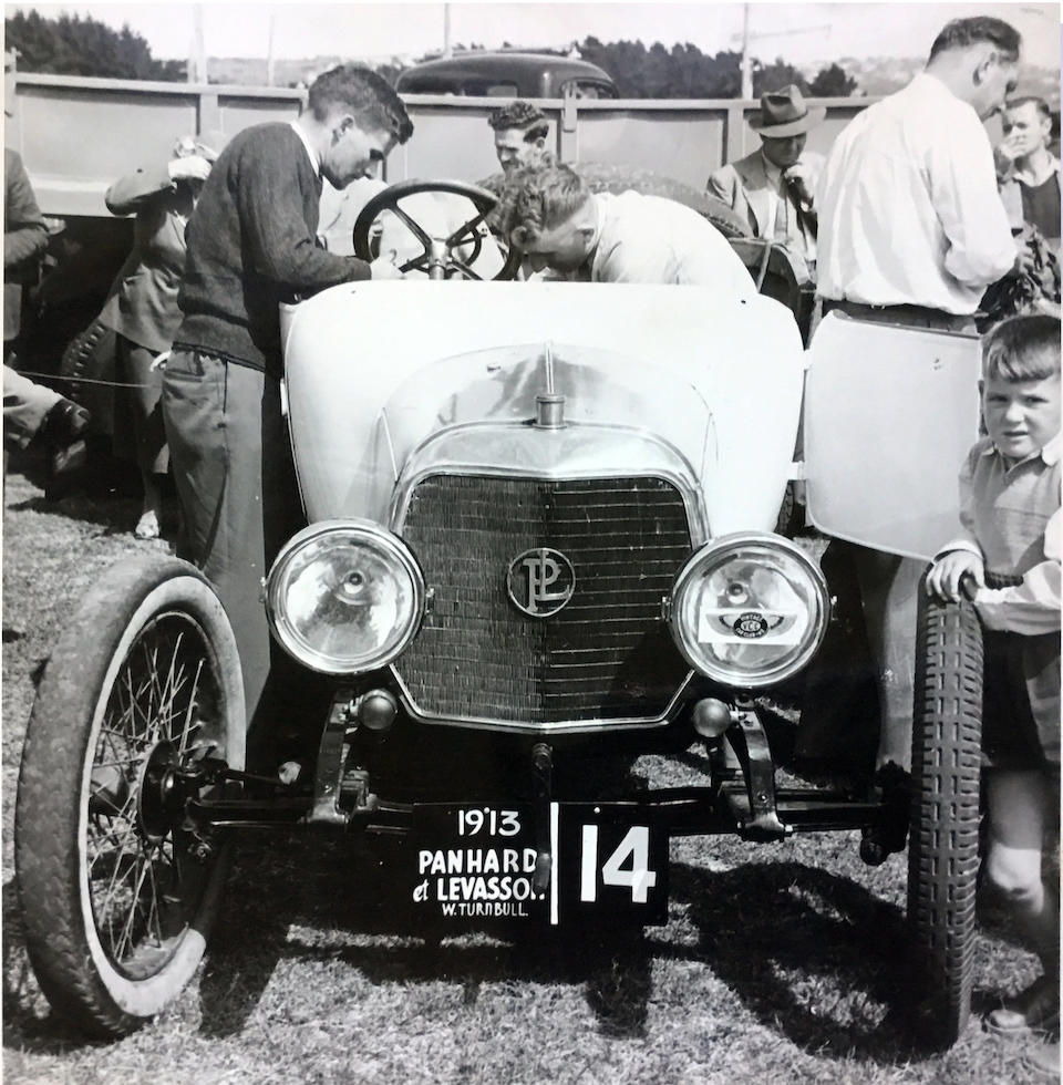 The Ex-Bill Turnbull,1913 Panhard et Levassor 2.2-Litre 12hp X19  Chassis no. 35738 Engine no. 35738