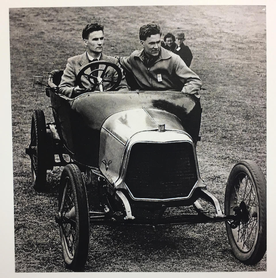 The Ex-Bill Turnbull,1913 Panhard et Levassor 2.2-Litre 12hp X19  Chassis no. 35738 Engine no. 35738