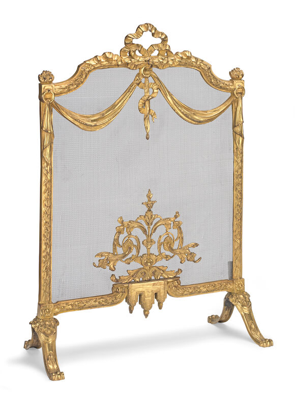 Bonhams : A late 19th / early 20th century French gilt bronze and steel ...