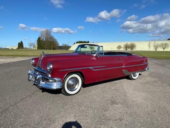 Bonhams : 1953 Pontiac Chieftain Deluxe Eight Convertible Coupe Chassis no. P8XH88350
