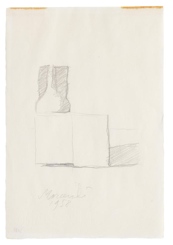 Bonhams : GIORGIO MORANDI (1890-1964) Natura morta (Executed in 1958)