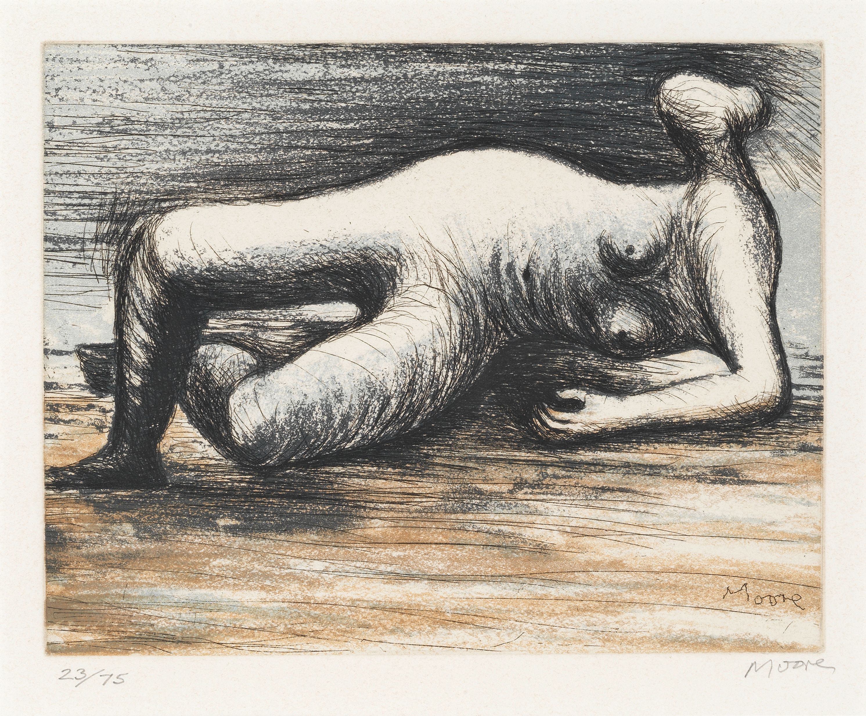 Reclining Nude, from 'Sketchbook 1980'