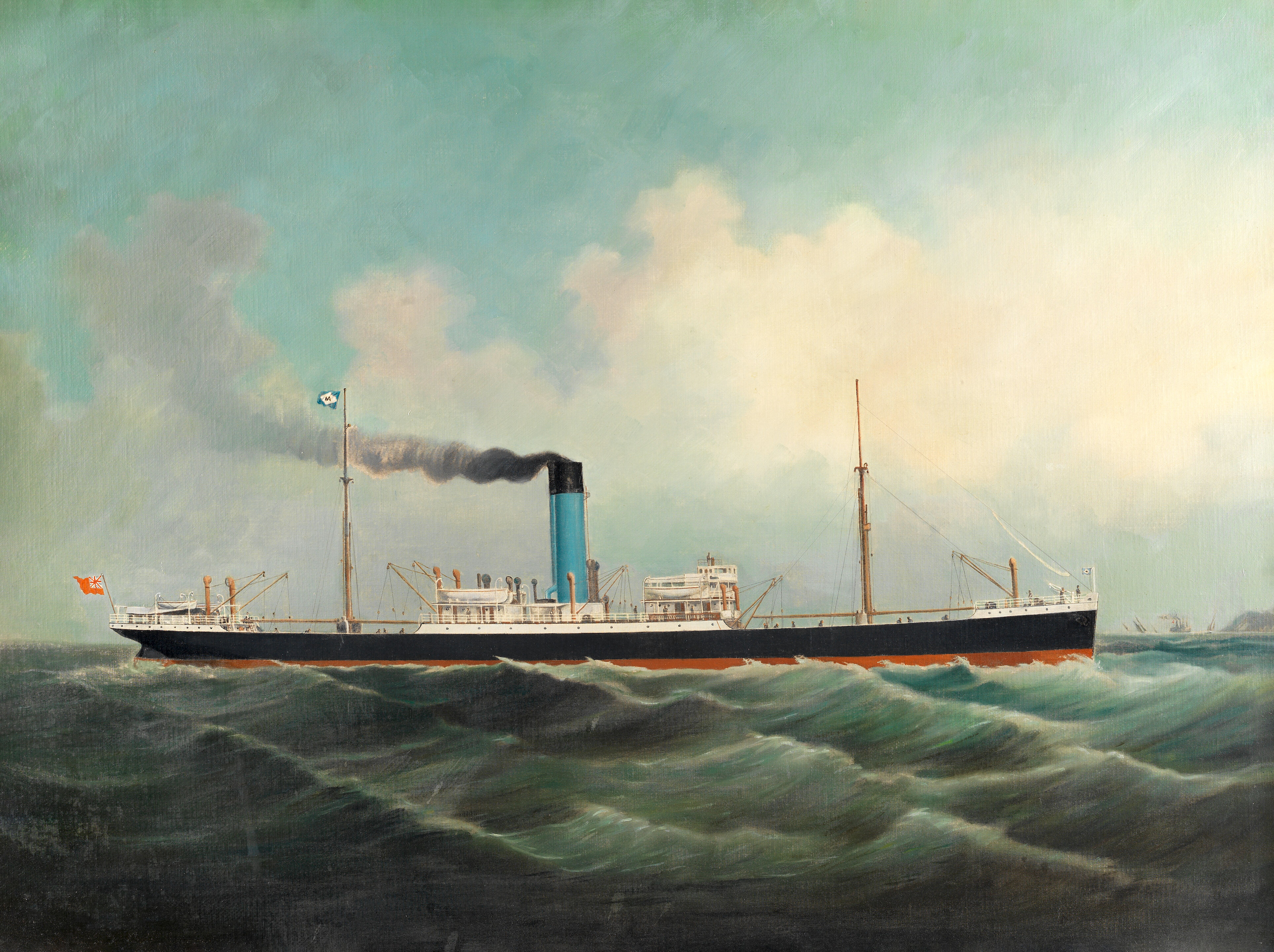 Bonhams : Chinese School, early 20th century Priam of the Blue Funnel ...