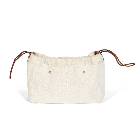 Bonhams : Toile Fourbi 30 Drawstring Pouch, Hermès, (Includes dust bag ...