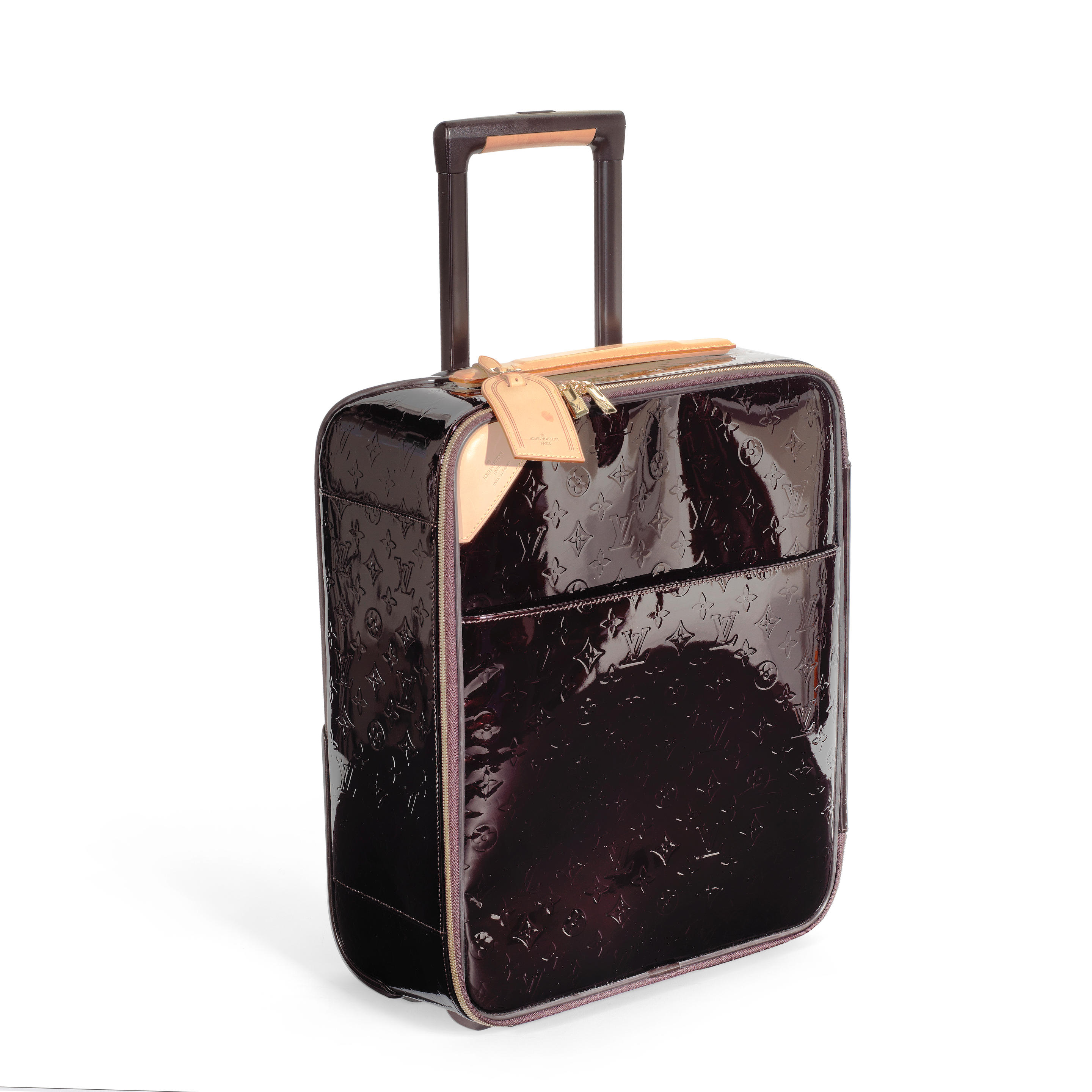 Louis Vuitton Monogram Vernis Amarante Pegase 45 Rolling Carryon