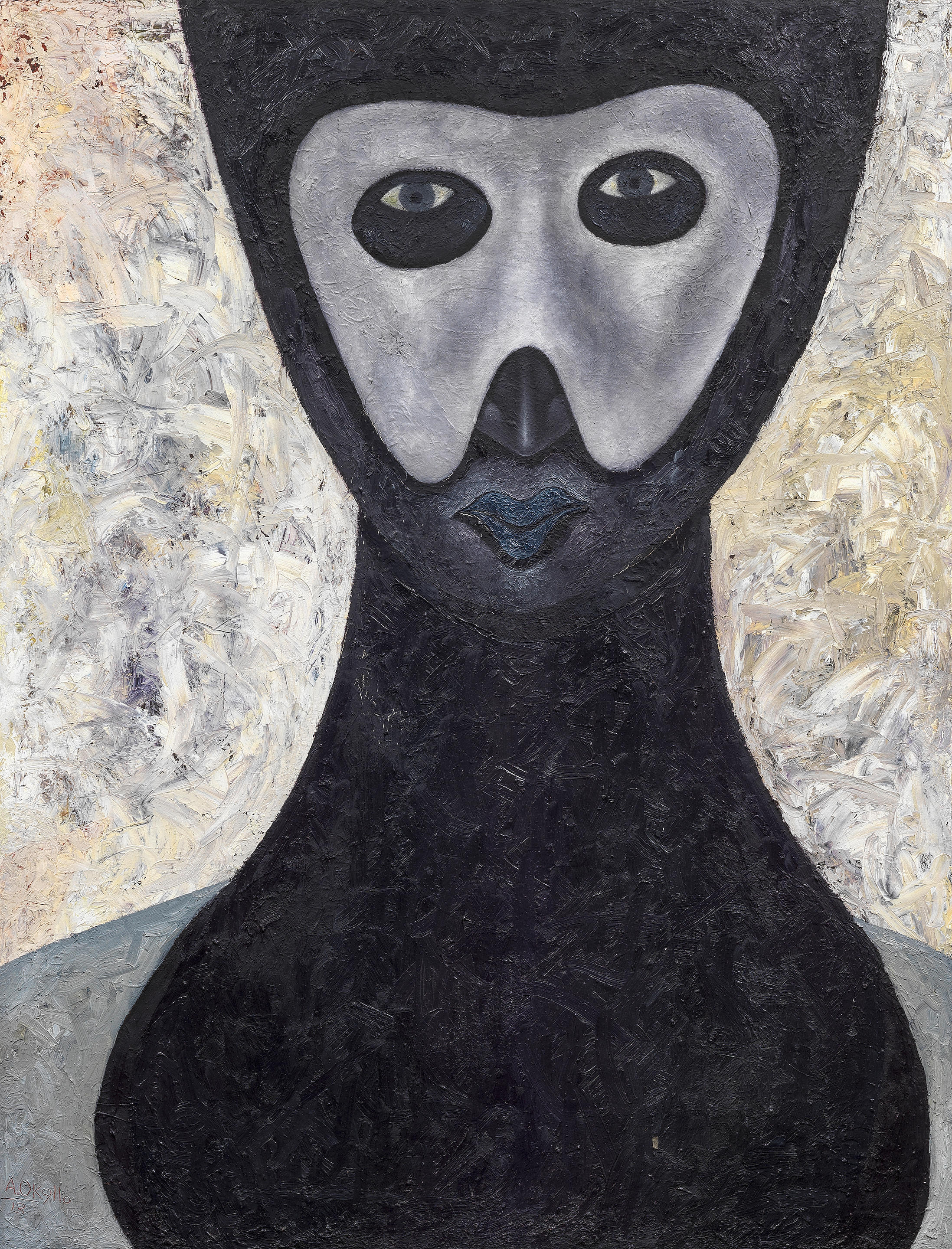 Bonhams : Anthony Okello (Kenyan, born 1976) Masquerade (2013)