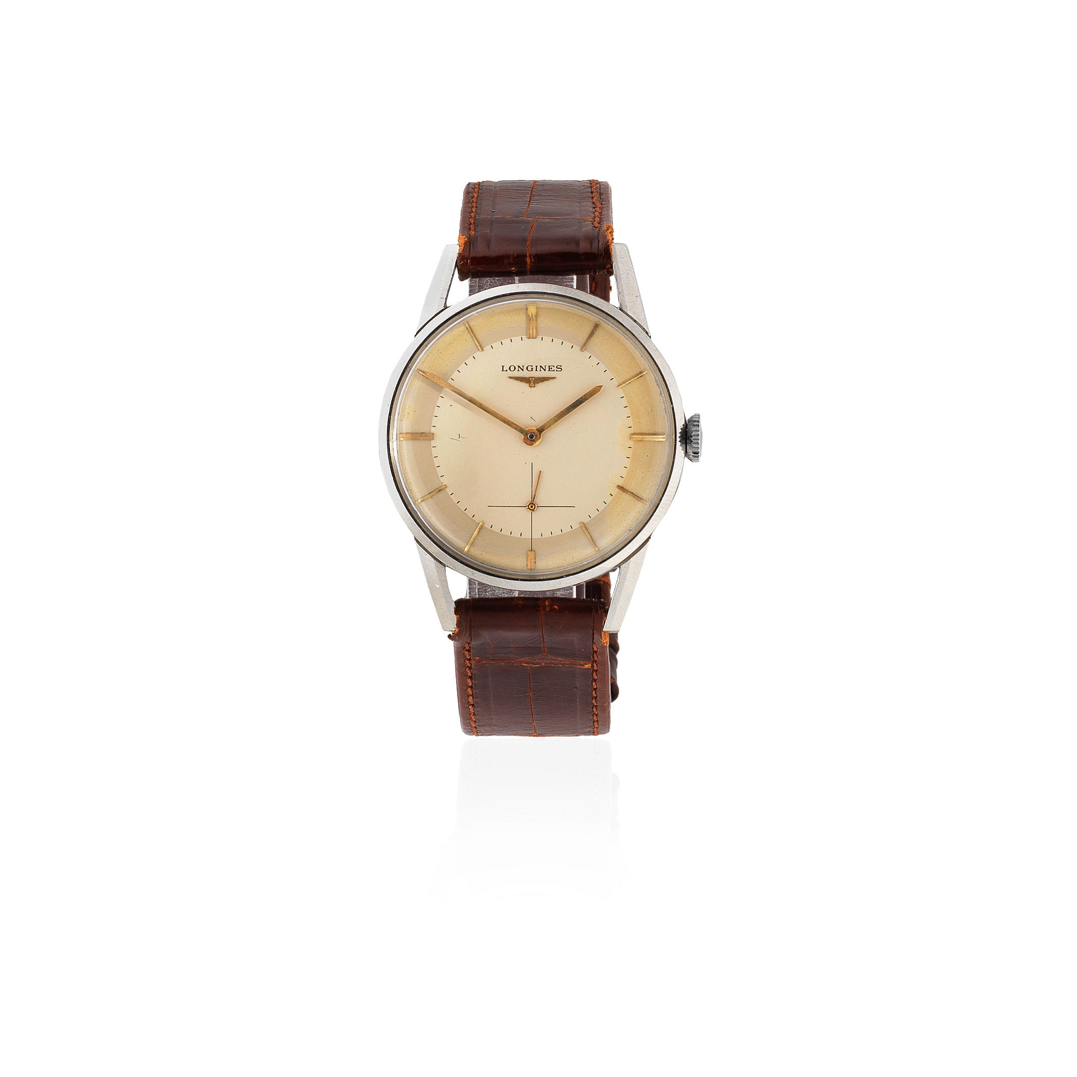 Bonhams : Cartier. An 18K gold manual wind bracelet watch Tank Chinoise,  Circa 1940