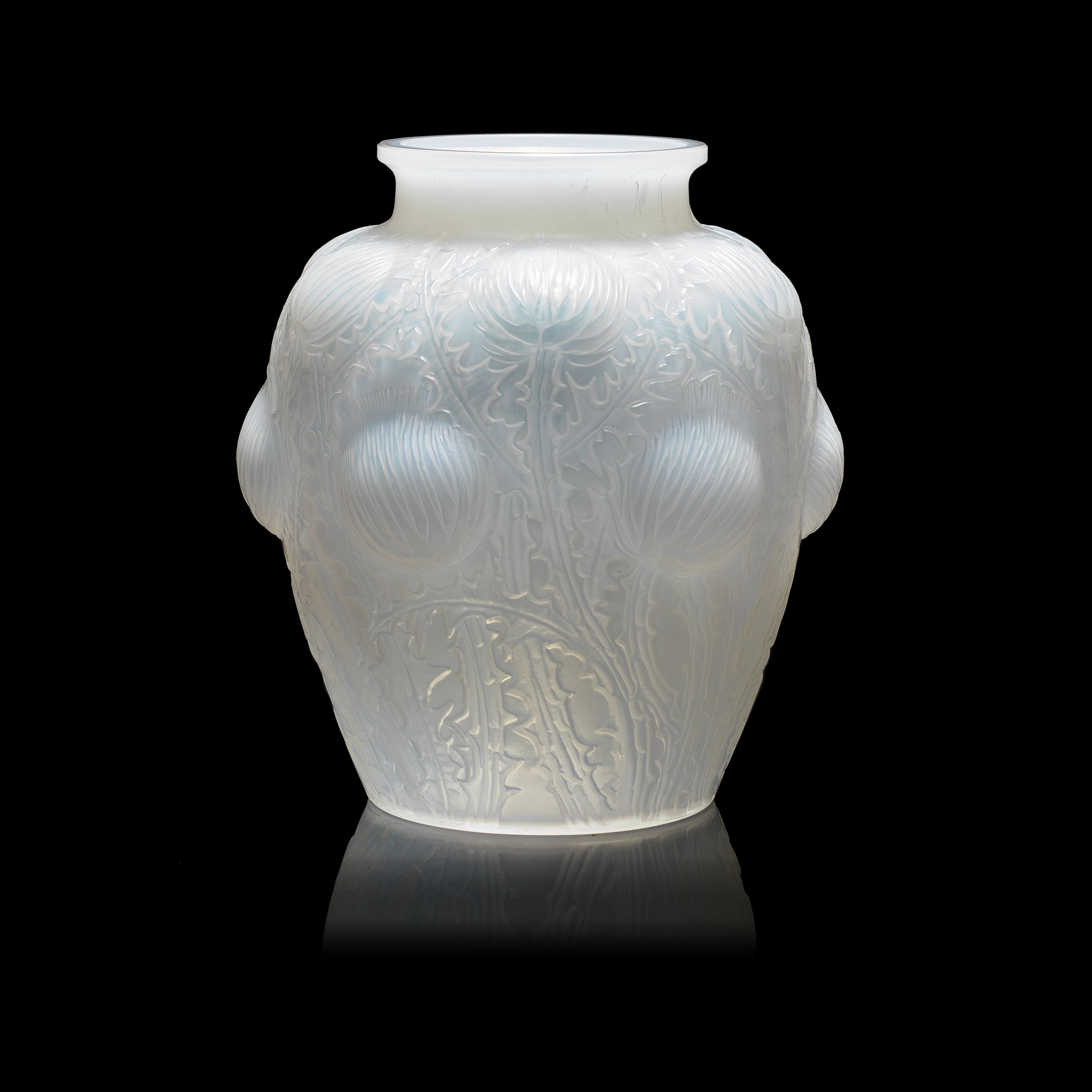 Bonhams René Lalique 'Domremy' vase, designed 1926