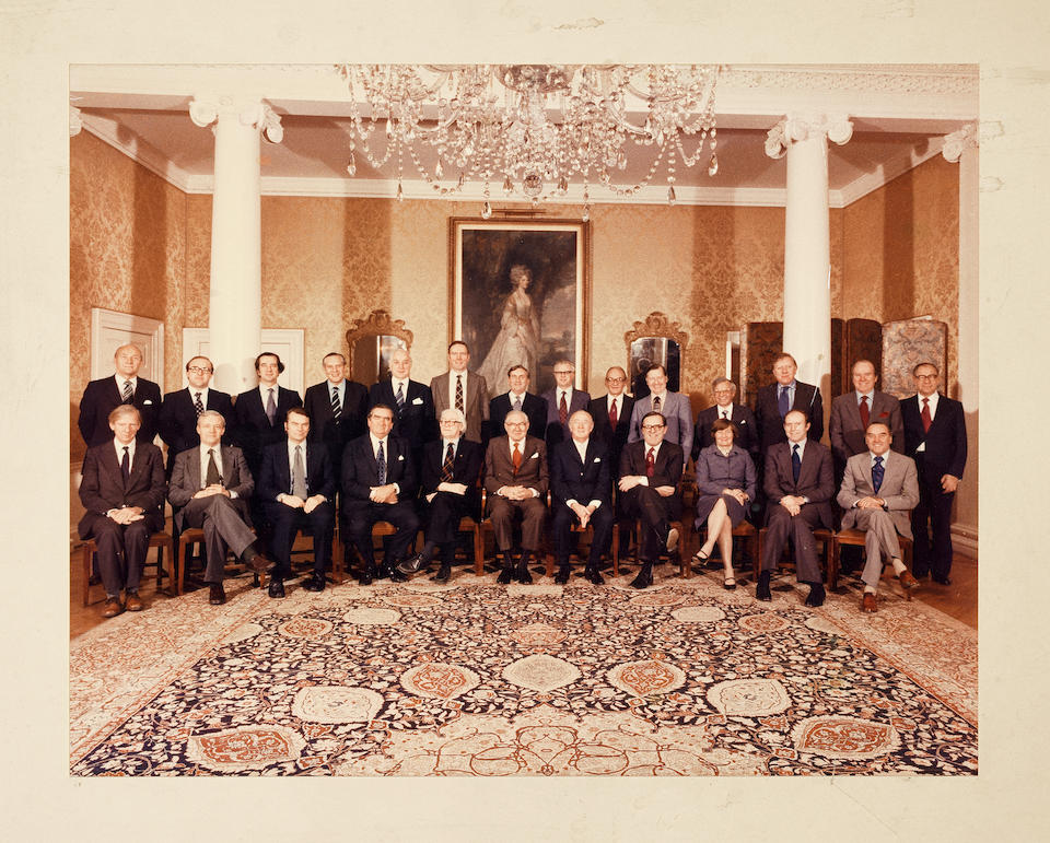 Bonhams : POLITICS - MARGARET THATCHER'S CABINET, 1981 The Conservative ...