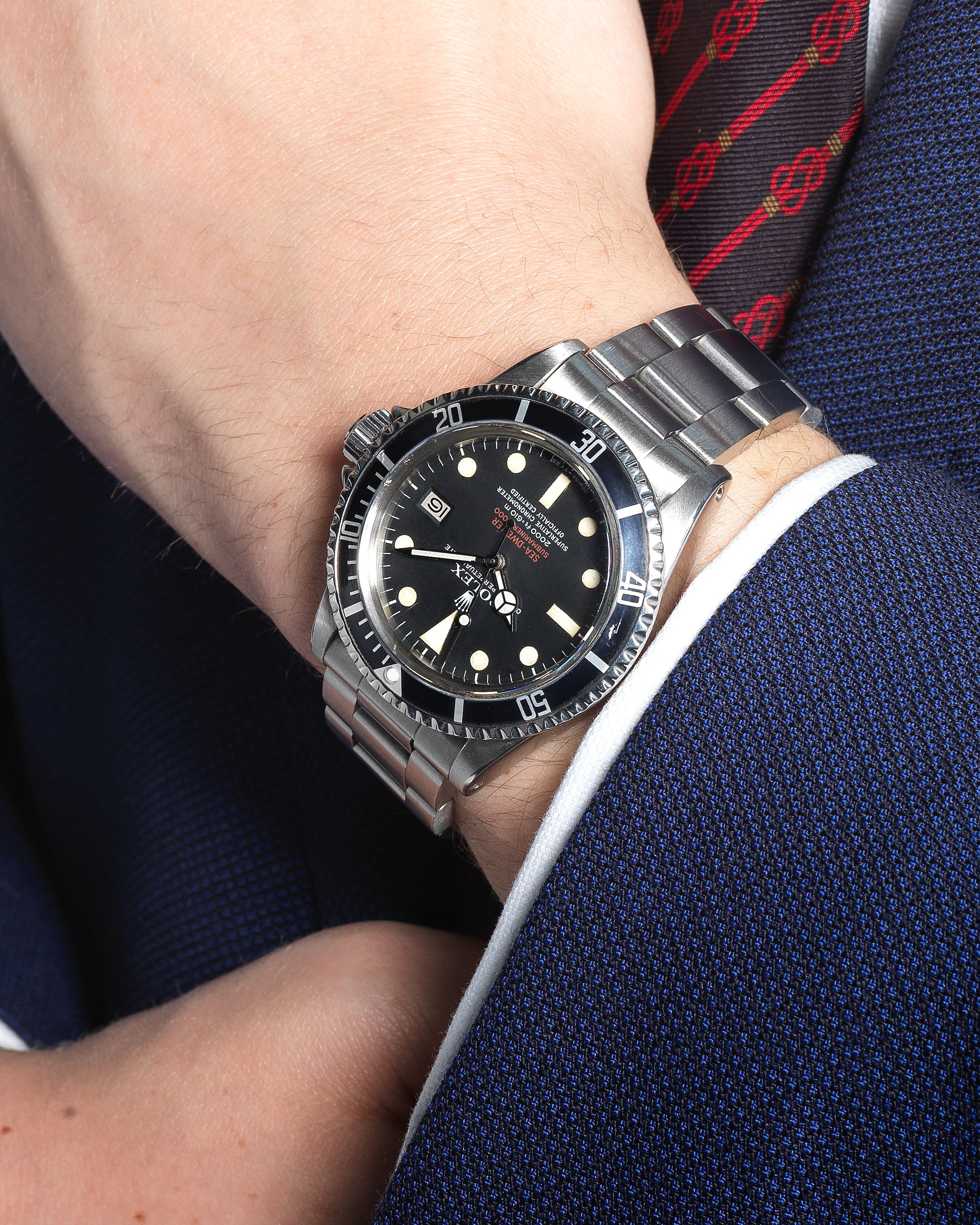 Bonhams A rare stainless steel automatic calendar