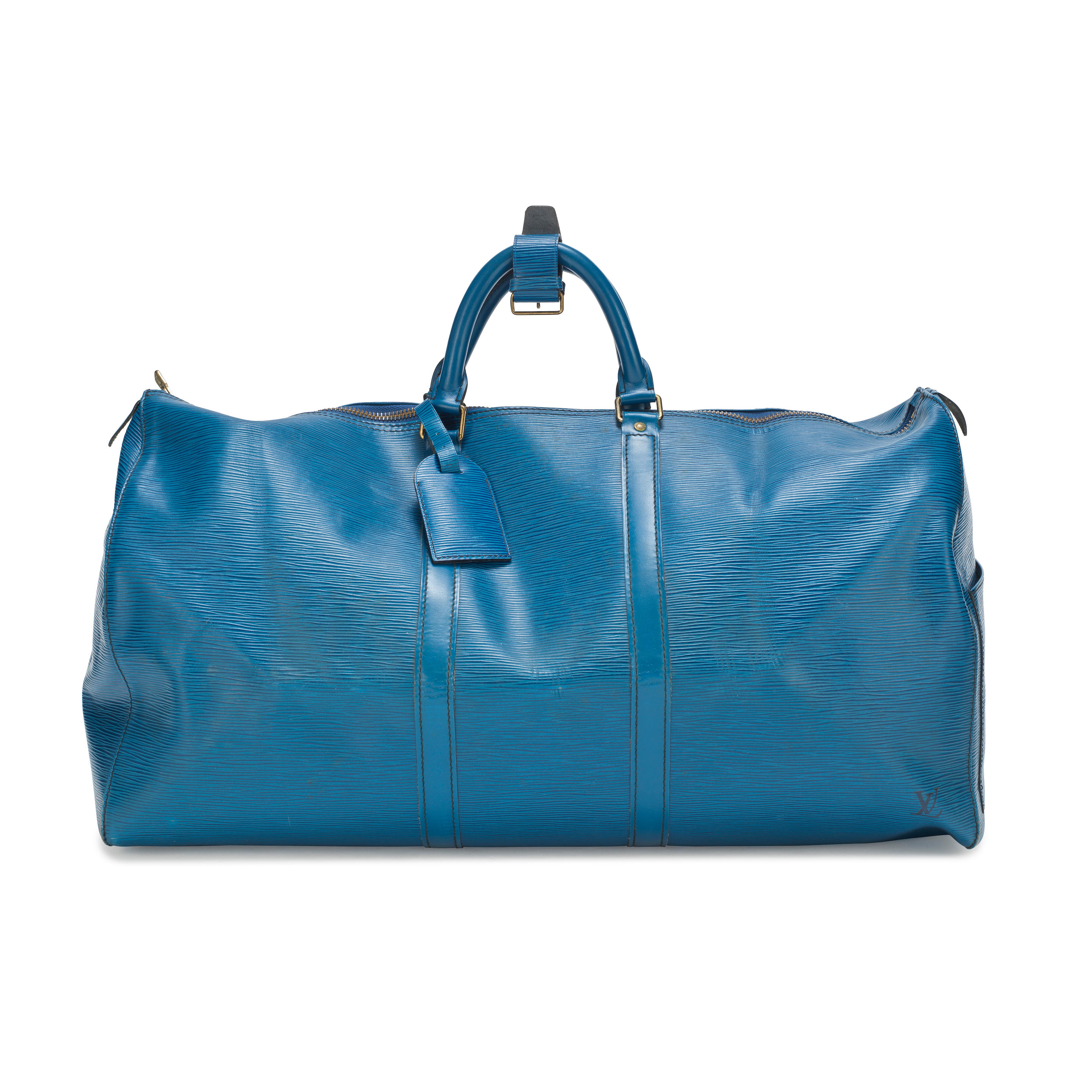 Bonhams Blue Epi Leather Keepall 55, Louis Vuitton, 1990