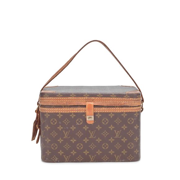 PIMLICO STRIPE CHAMBRAY LUXE VANITY TRAIN CASE main image 0