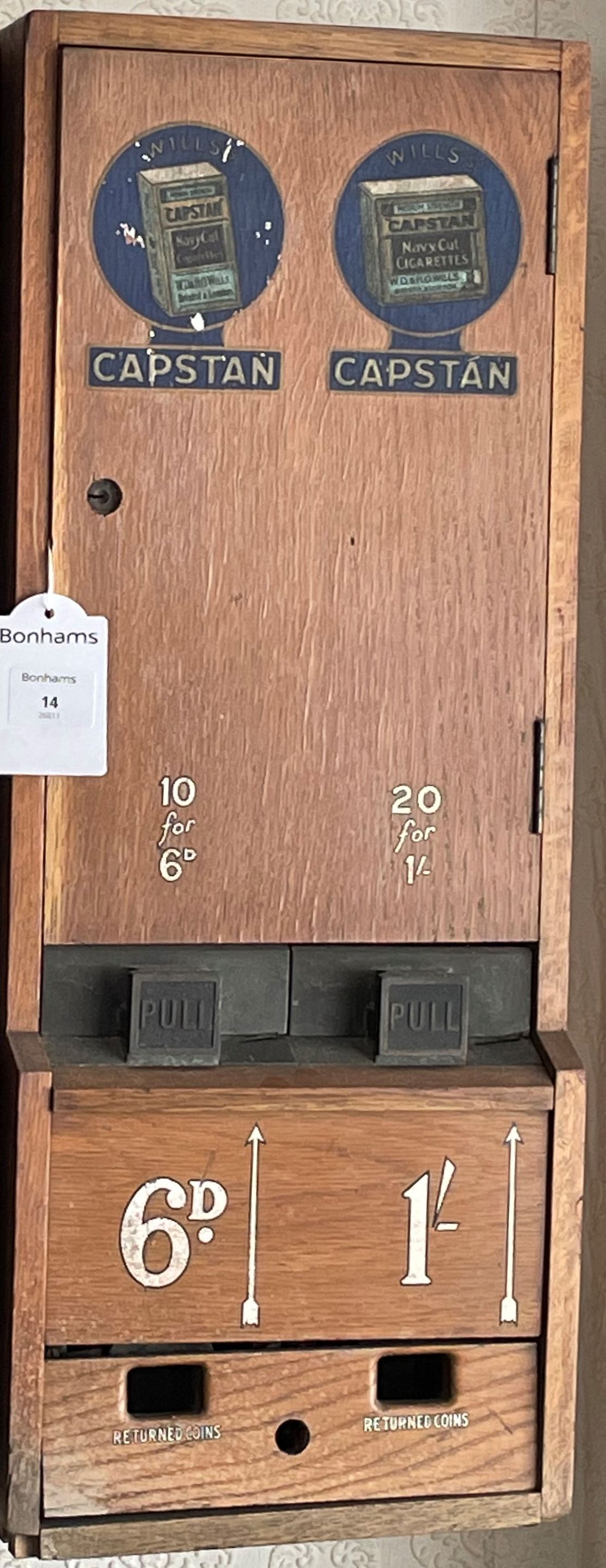 Bonhams Cars A 'Capstan Cigarette' dispenser,