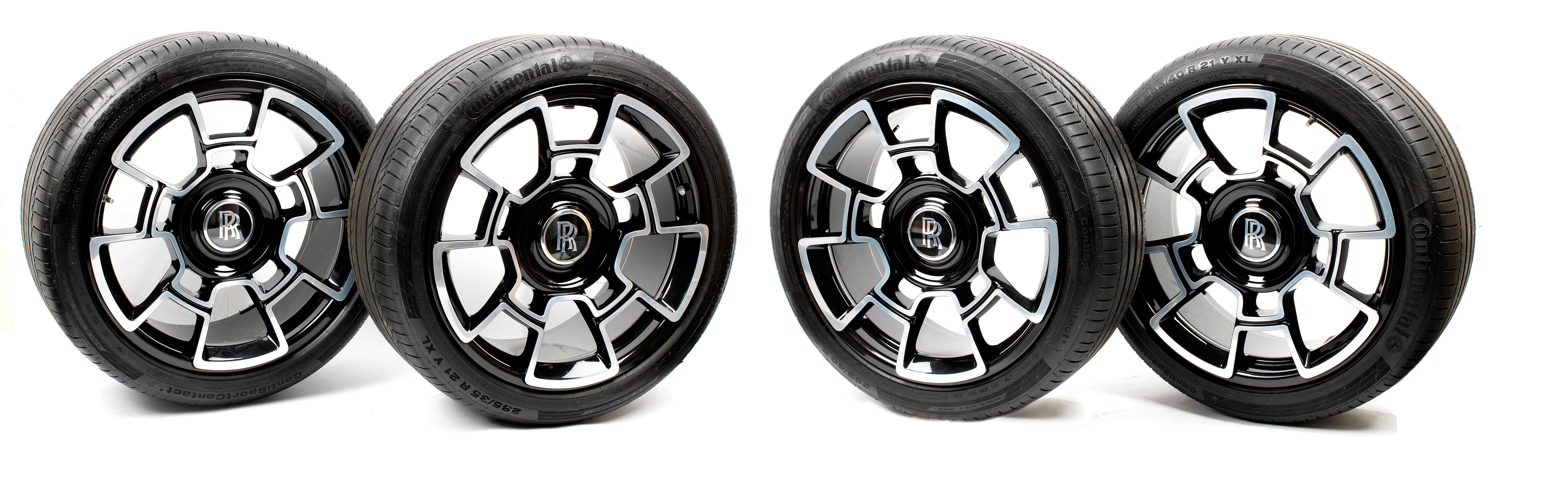 Bonhams Cars A set of four 2018 RollsRoyce Wraith 'Black Badge