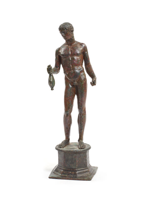 Bonhams : DIEU MERCURE, BRONZE, ART ROMAIN, CIRCA IER-IIE S. AP. J.-C.