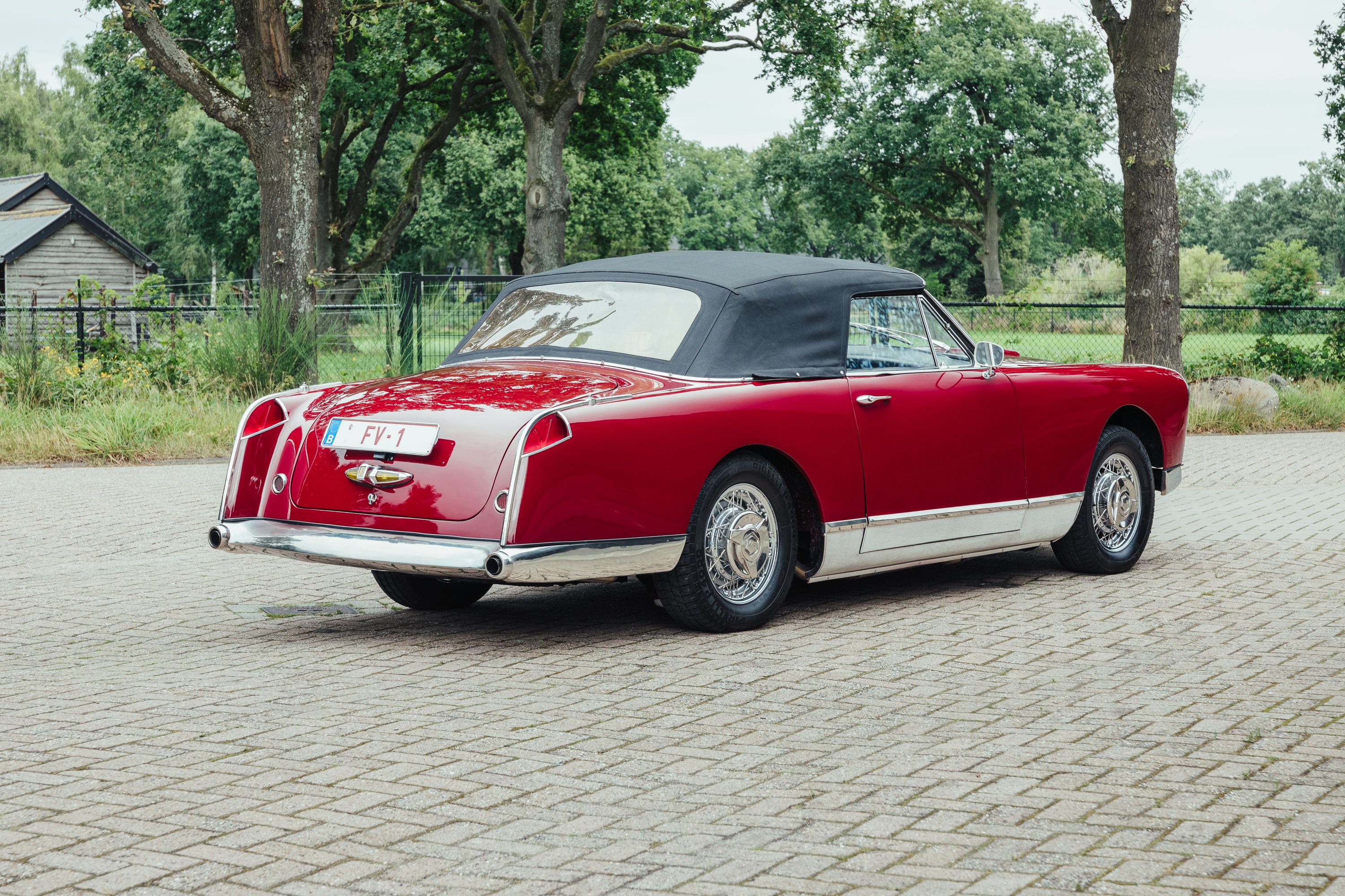 Miniature NEO 1/43 – Facel Vega FV1b Cabriolet, Modèle D'occasion En Bel état