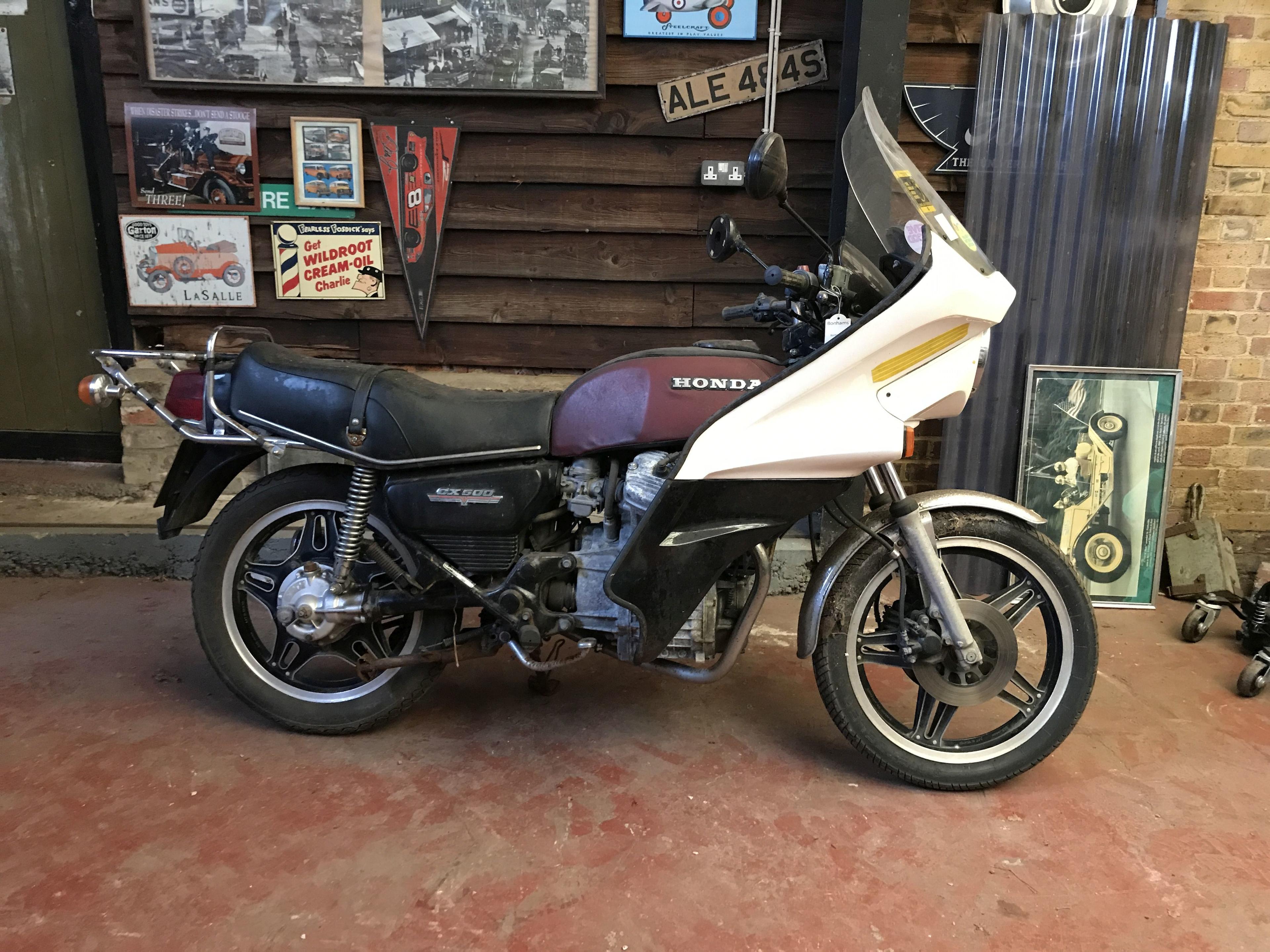 honda cx500 frame