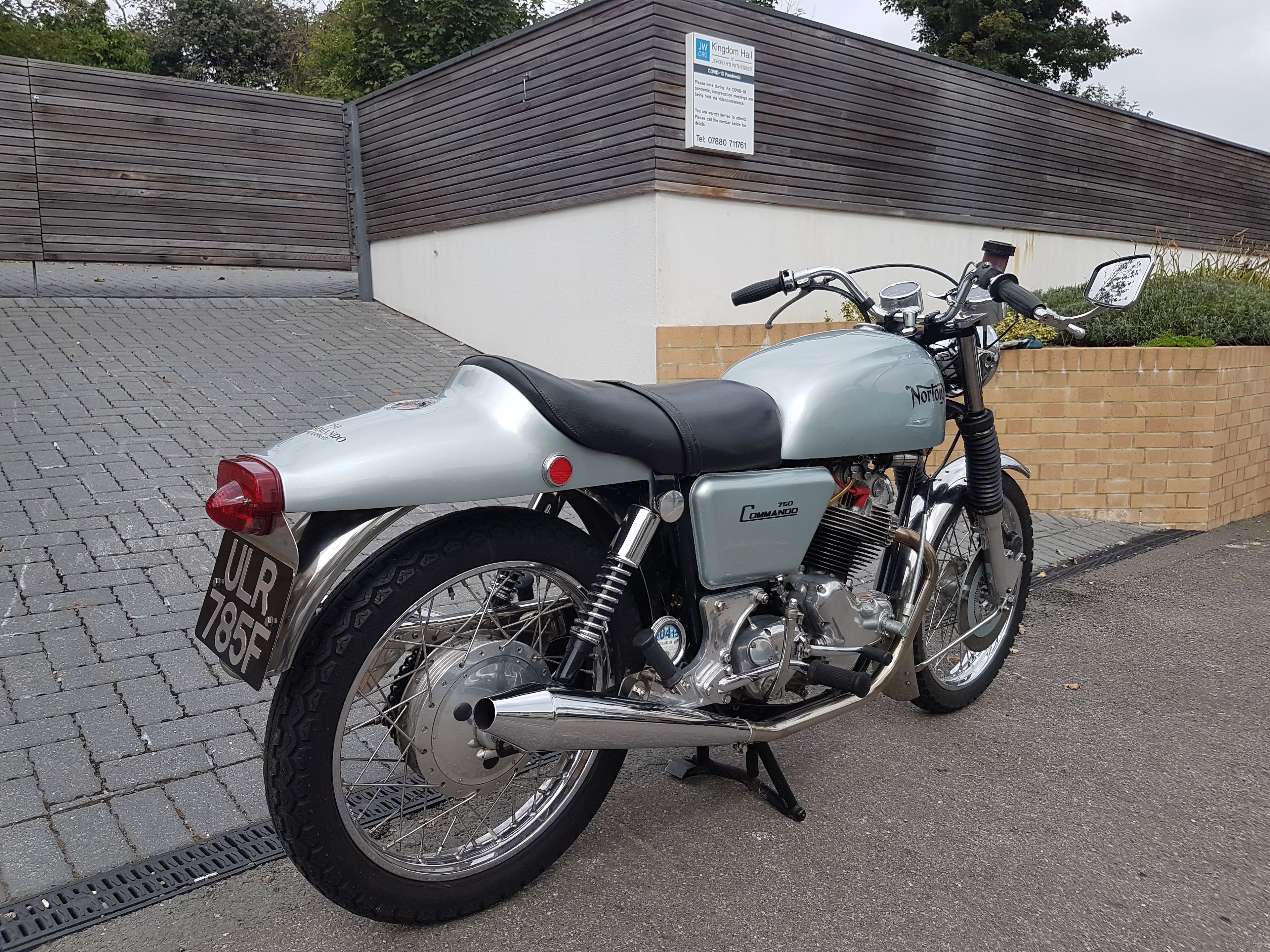 Bonhams Cars 1968 Norton 750cc Commando Fastback Frame none